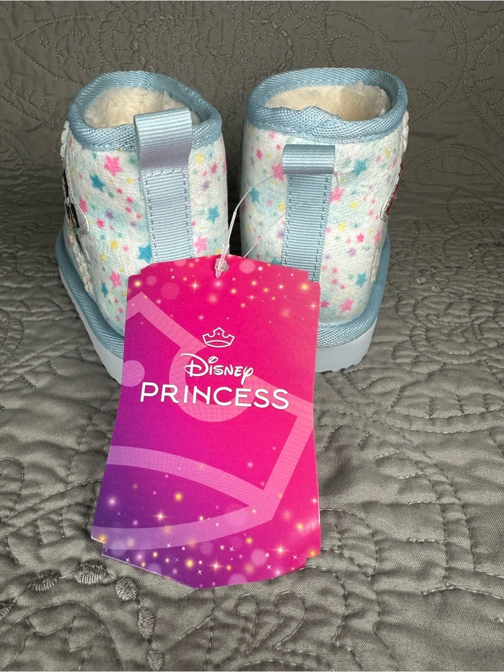 Disney Toddler Girls Princess Boots NWT Size 8 toddler